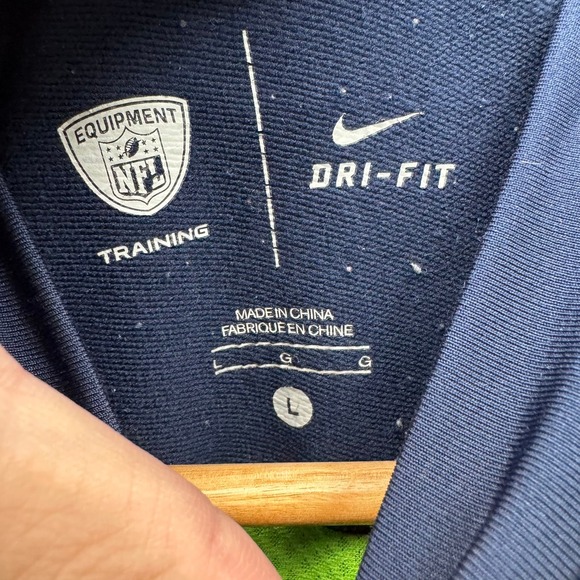 Nike Seattle Seahawks Shirt Men's L Long Sleeve Dri-FIT NFL Training Top - Picture 16 of 16